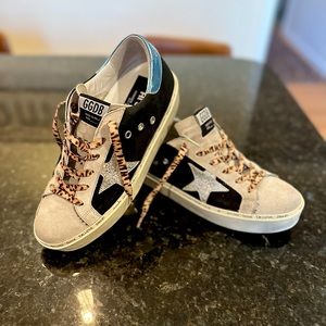 GOLDEN GOOSE HI STAR SNEAKERS SIZE 39